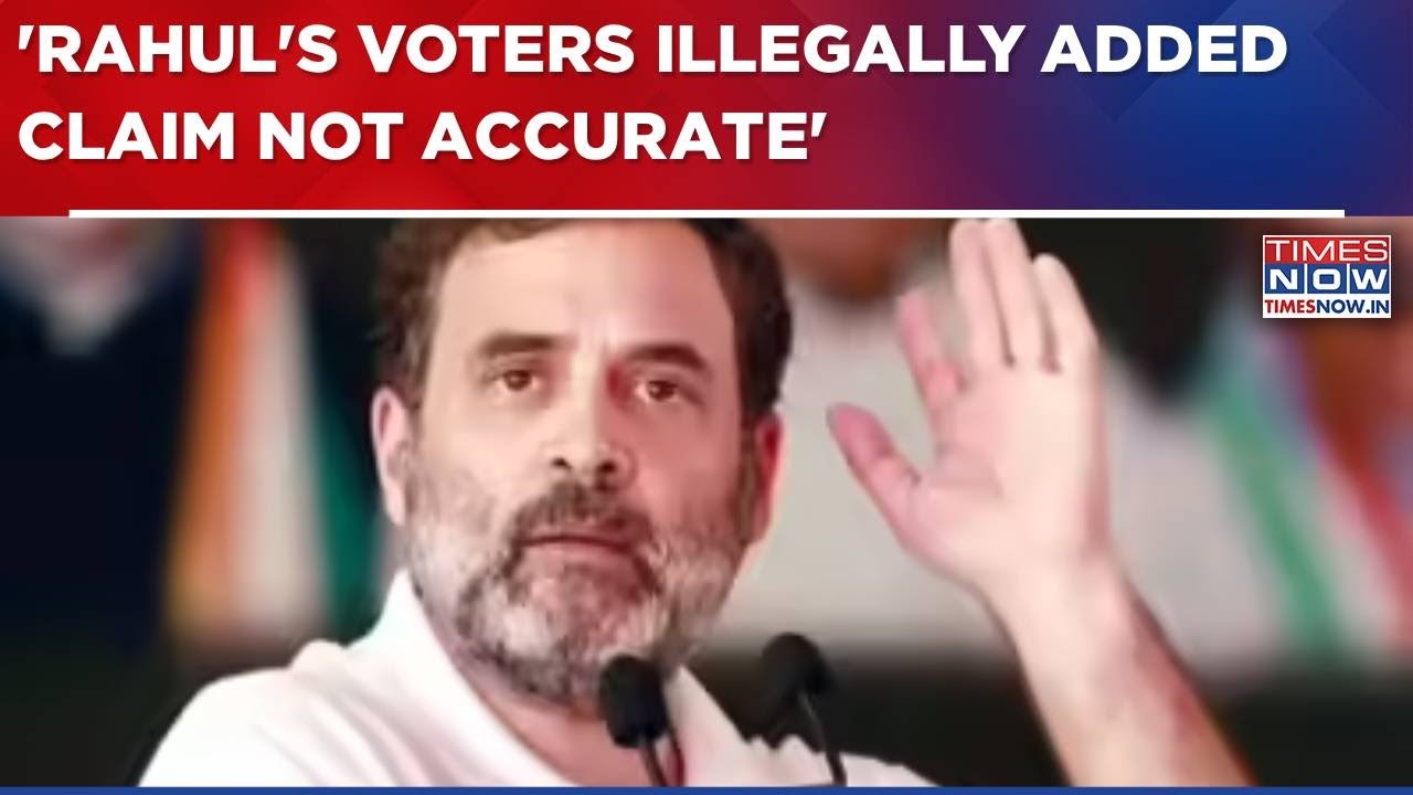 'Applications Rejected': Tehsildar In Maharashtra Dismisses Rahul's 'Voters Illegally Added' Claim