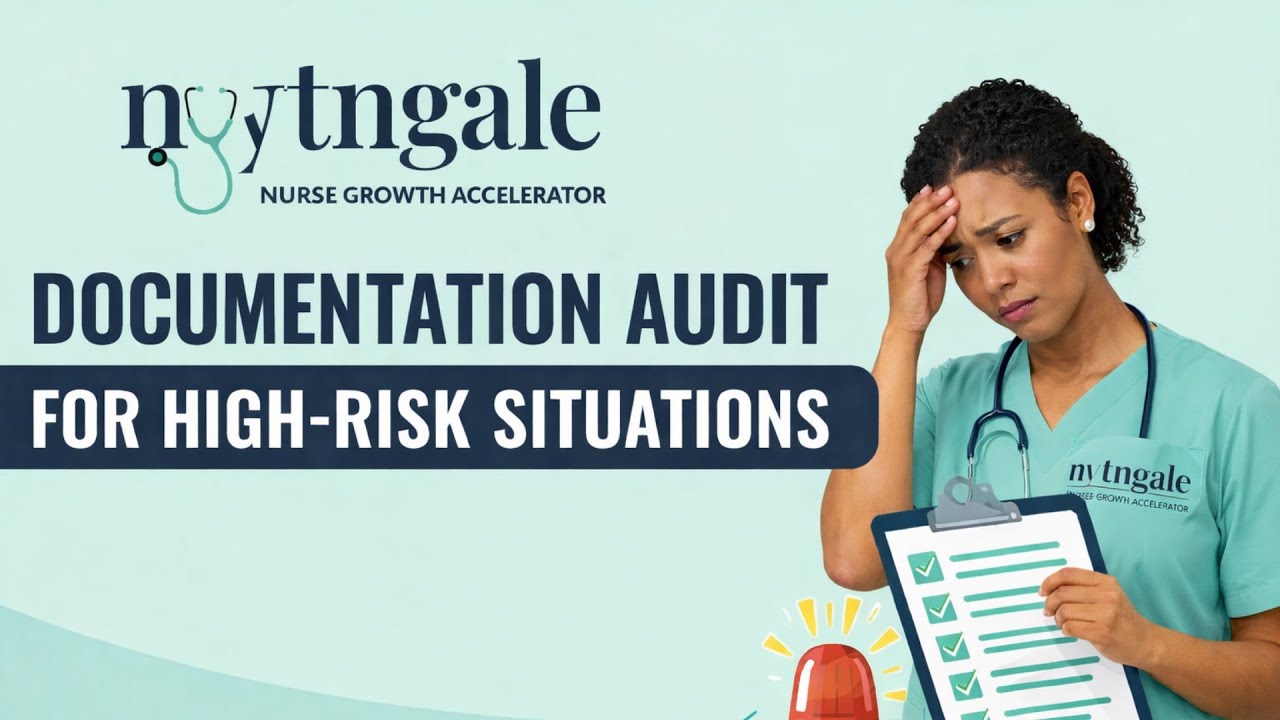 Documentation Audit for High-Risk Situations | Nurse Charting That Protects Your License
