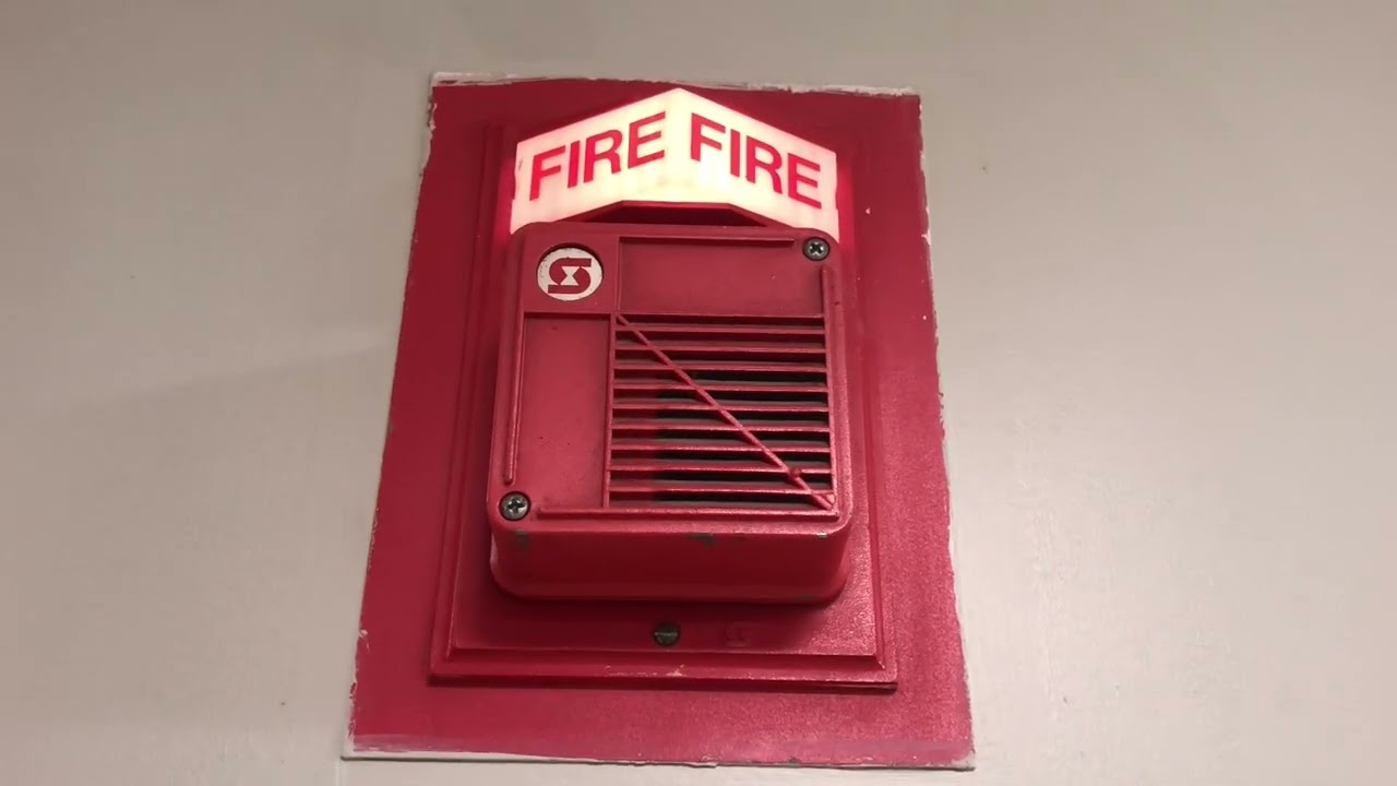 Fire Alarm Bell Test #57 (Simplex 2001) with Evac!