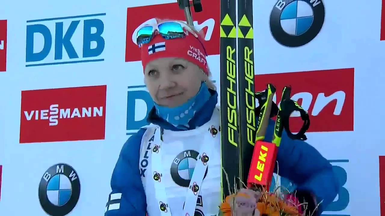 KAISA MÄKÄRÄINEN  17.WELTCUPSIEG 12,5 km Mass Pokljuka 2015