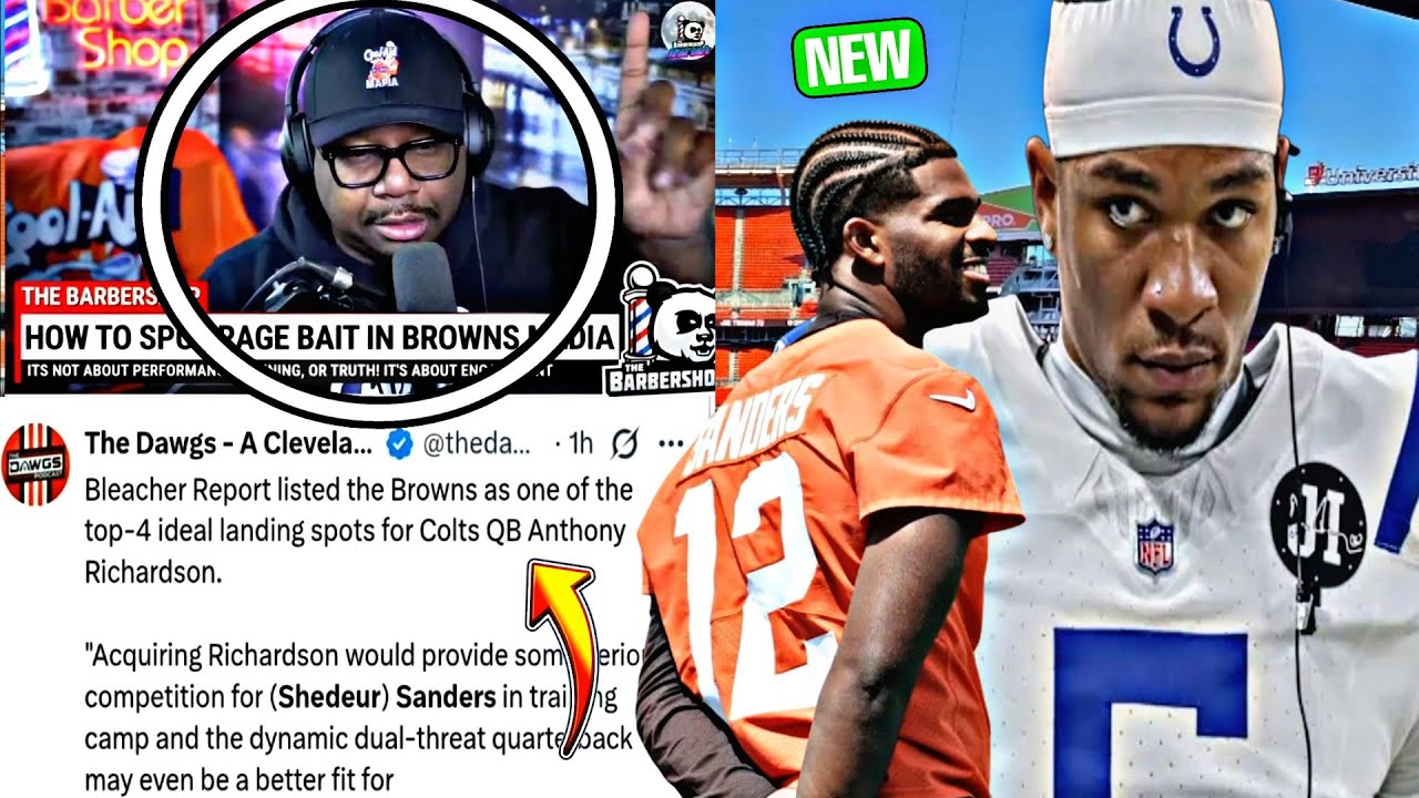 🚨Browns Insider SHOCKINGLY REVEALED Anthony Richardson 2026 TOP CANDIDATE To Battle Shedeur Sanders!
