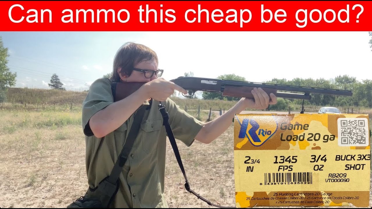Rio Royal 3x3 20 Gauge Buck Review (No. 1 Buckshot)