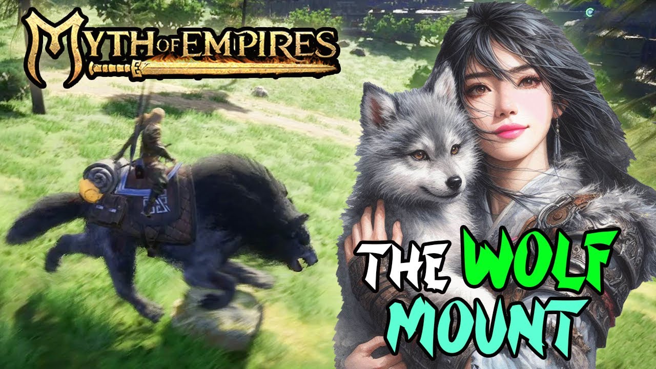 Myth of Empires how to get the Wolf mount where to find steppenwolf and  how to raise the beast lord