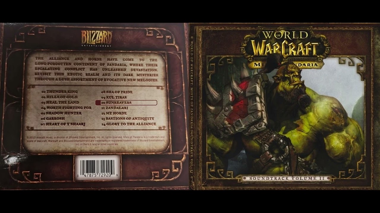 10. Sunreavers - World of Warcraft: Mists of Pandaria Soundtrack Volume II