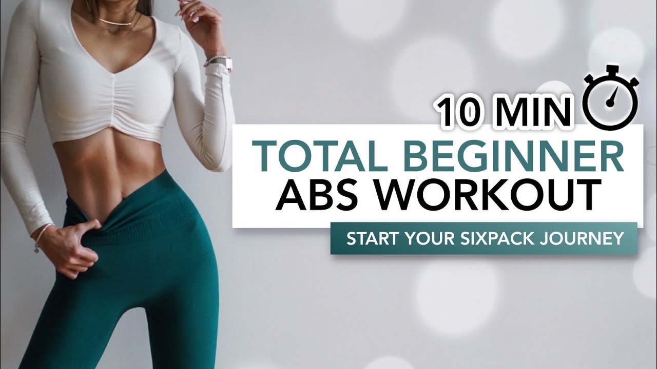 10 MIN TOTAL BEGINNER ABS WORKOUT | Тренировка пресса для начинающих | Eylem Abaci