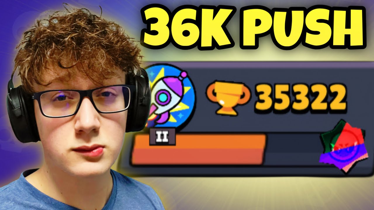 GRY z WIDZAMI o 36.000 PUCHARK&Oacute;W NA ŻYWO! Droga do TOP 1 POLSKI LIVE #brawlstars