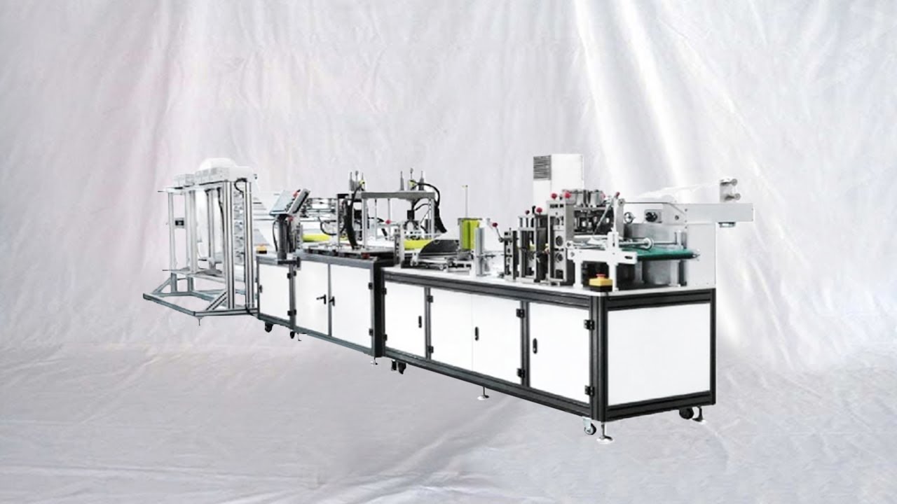 N95 Particulate production equipment Respirator Masks surgical non-woven folding face mask maker MC