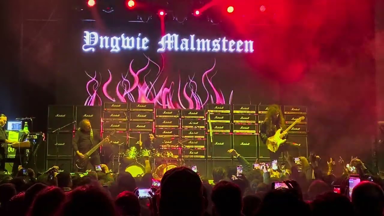 Rising Force and Top Down, Foot Down Yngwie malmsteen en Chile 2025 teatro coliseo