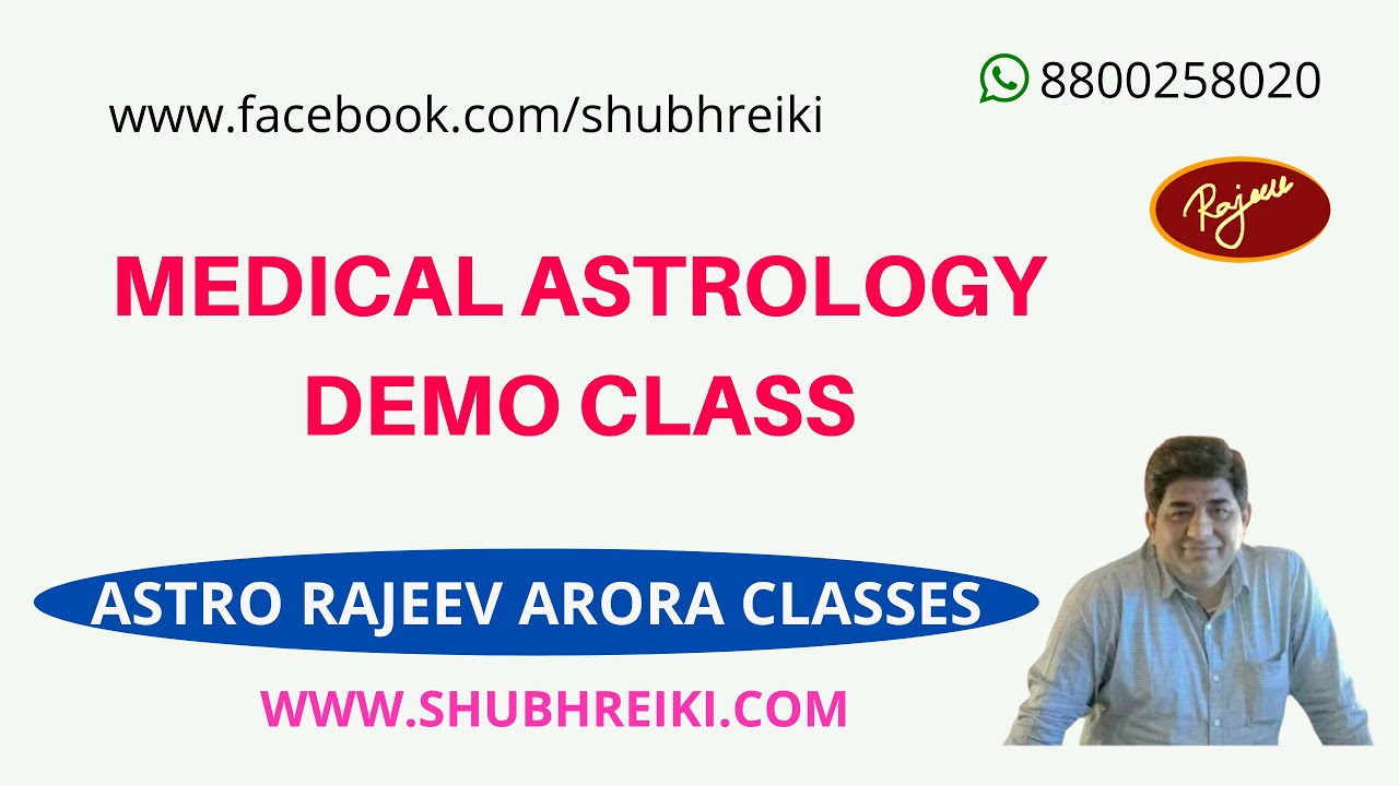 Learn Medical Astrology - Demo Class
