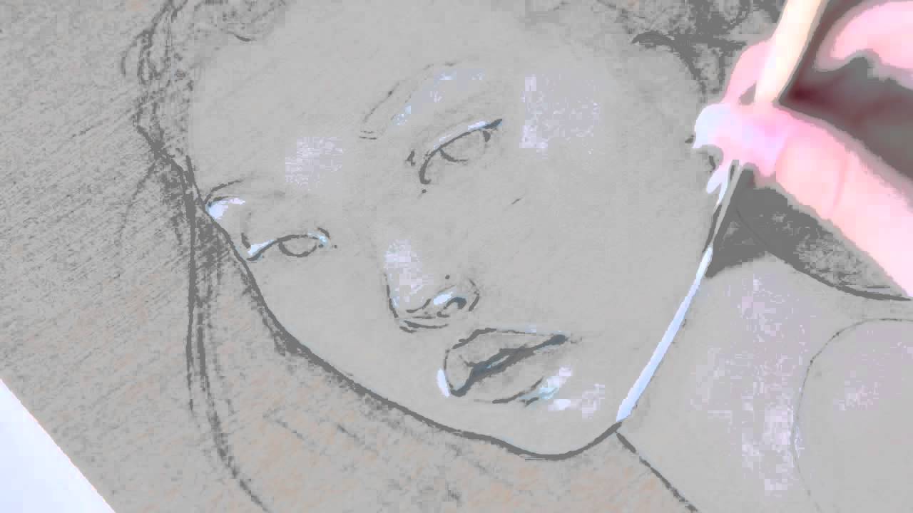 Devon Aoki Painting Time Lapse by Alyssa Mees