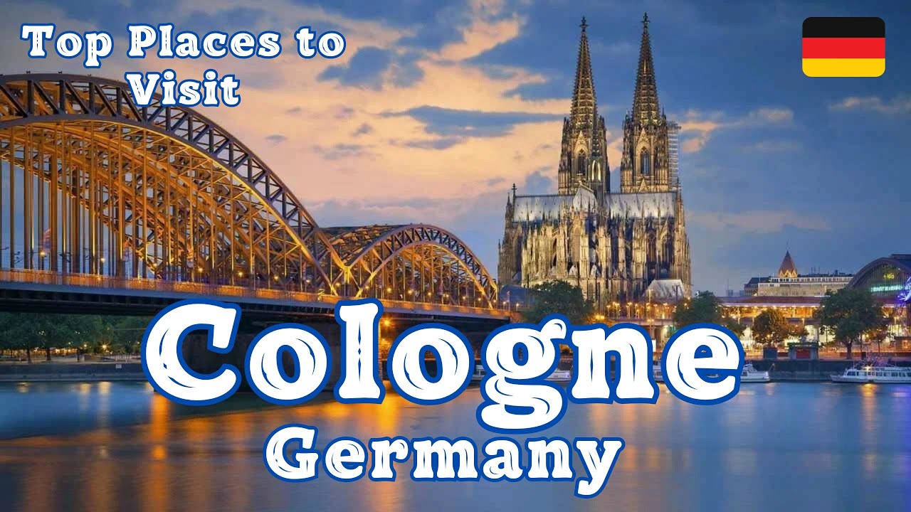 Cologne - Germany. Travel Guide with Chillout & Relaxing Music Background (4K UHD).
