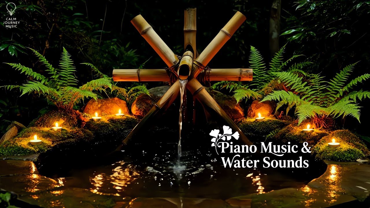 Relaxing Healing Music 🌿 Peaceful Water Sounds for Mental Restoration and Anxiety Relief