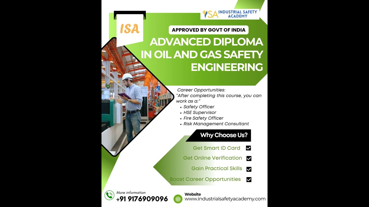 Offshore Oil and Gas Safety Courses in Chennai & Tamil Nadu , India - Industrial Safety Academy