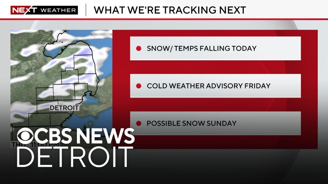 Dangerous cold temps move in by Friday morning, with a possible winter storm arriving Sunday