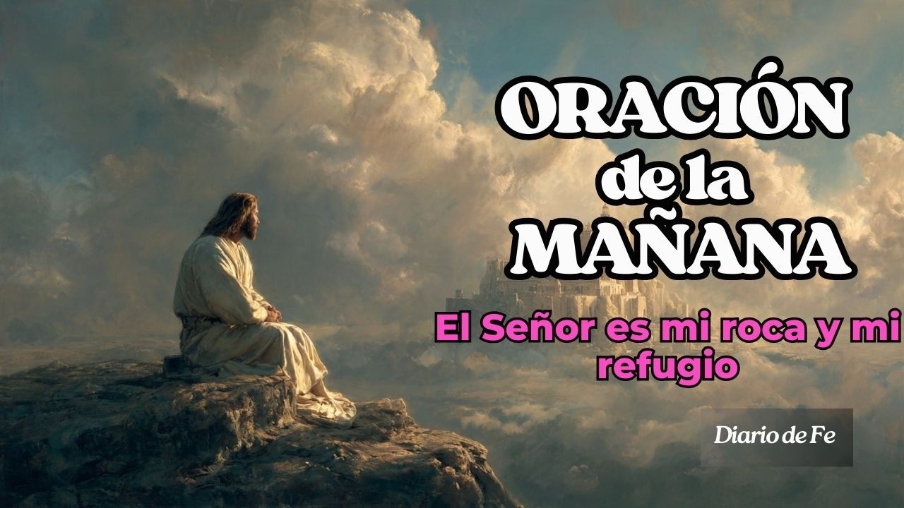 ORACIÓN DE LA MAÑANA DE HOY | El Señor es mi roca y mi refugio