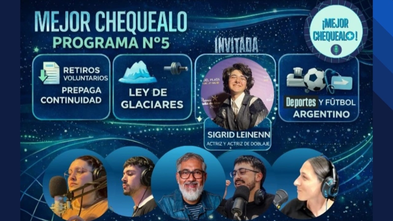 SIGRID Y EL FUTURO ES PATRIMONIO, GLACIARES Y RETIRO VOLUNTARIO | MEJOR CHEQUEALO | Nº5 |  ASTERISCO