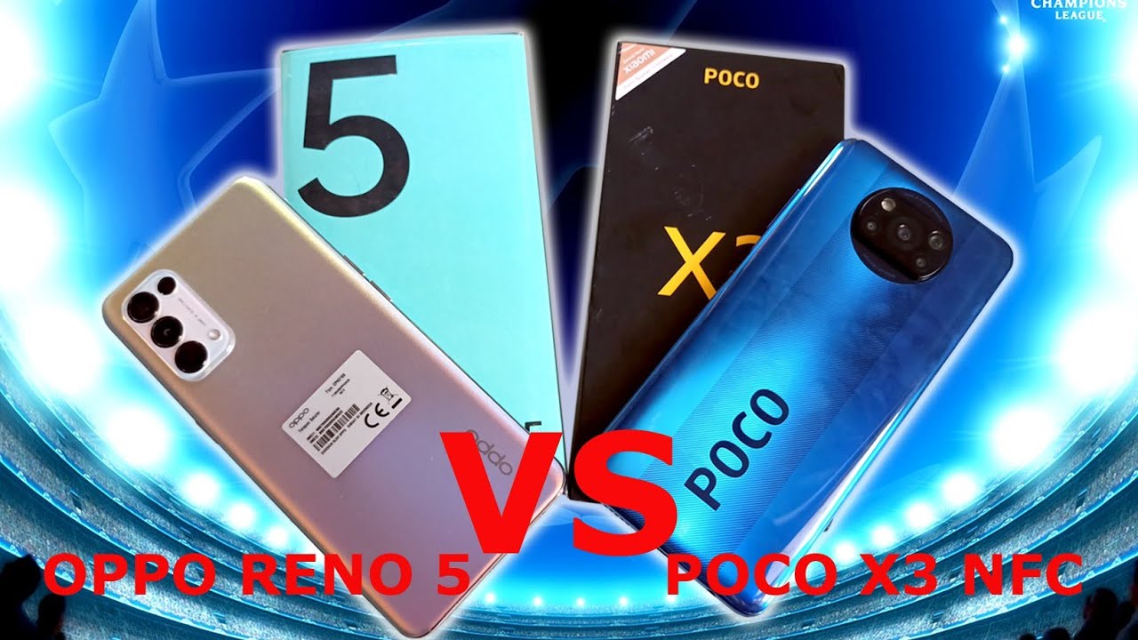 OPPO RENO 5 VS POCO X3 NFC PILIH MANA YAA