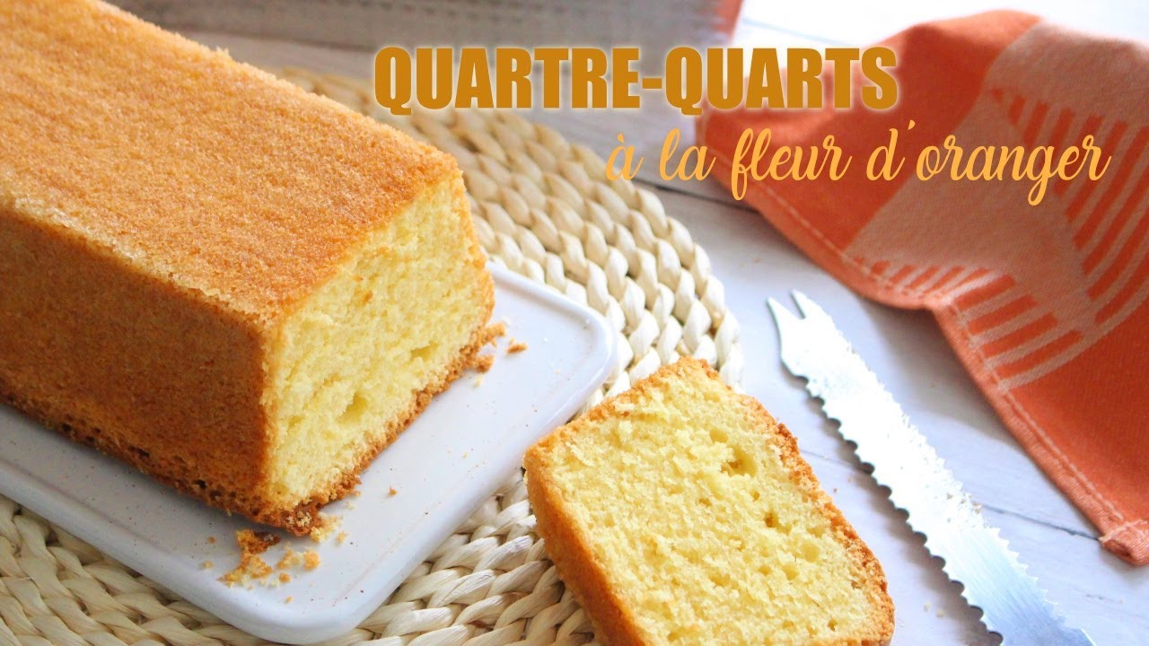 QUATRE-QUARTS À LA FLEUR D'ORANGER | CHOCOPRALINE