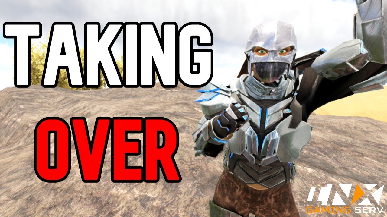 Taking Over Crouch On Day One! INX - ARK PVP