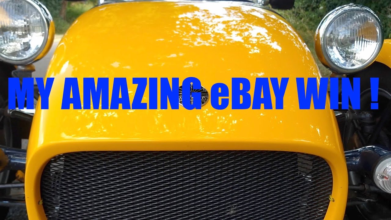 My Amazing eBay win -  a Westfield Sports car