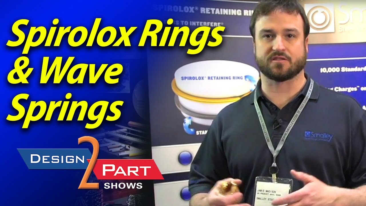 Spirolox Retaining Rings, Wave Springs, Snap Rings | Smalley Steel Ring Co. | Lake Zurich, IL