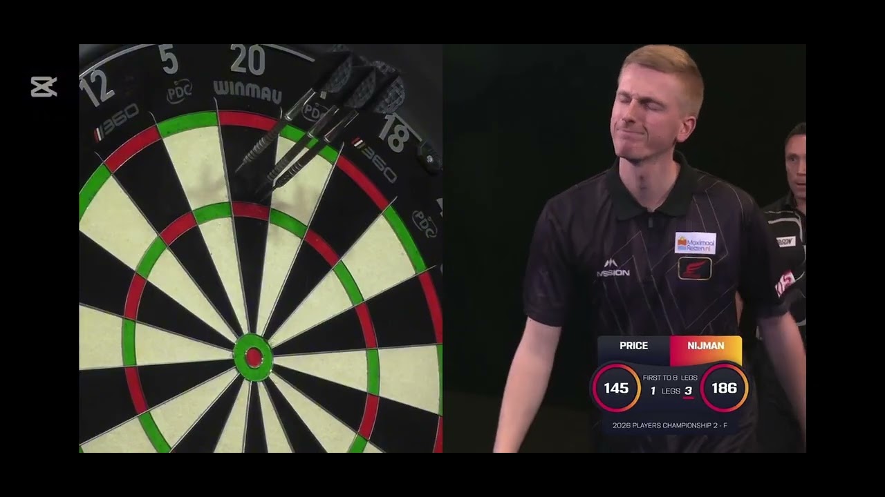 gerwyn price vs wessel nijman player championship 2 FINAL [FULL MATCH] pls subscribe