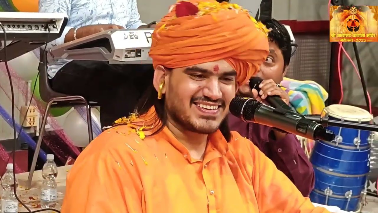 JABARDAST MIX BHJAN VRINDABAN JAUNGI SHRI GULAB NATH JI SALASAR TEMPLE PADOVA NAVEEN ITALY..P -8-9