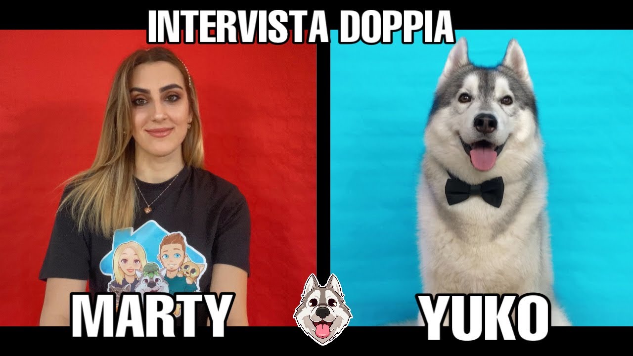 INTERVISTA DOPPIA con il mio CANE PARLANTE, YUKO!🤭| MARTY E YUKO