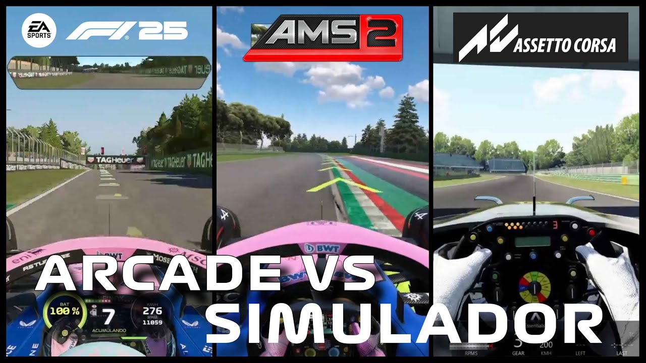 El F1 25 es un ARCADE o SIMULADOR?