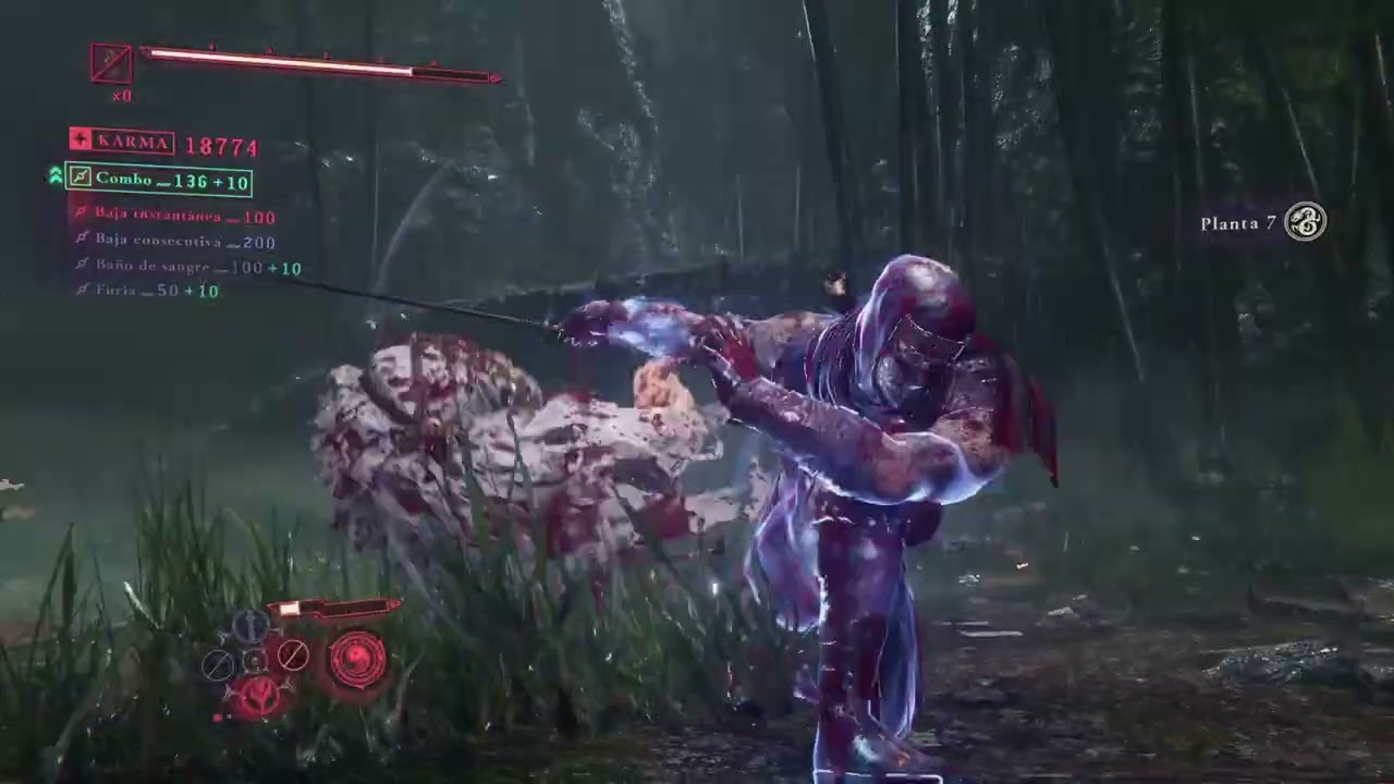 NINJA GAIDEN 4 SENDA ABISAL PLANTAS 1-10