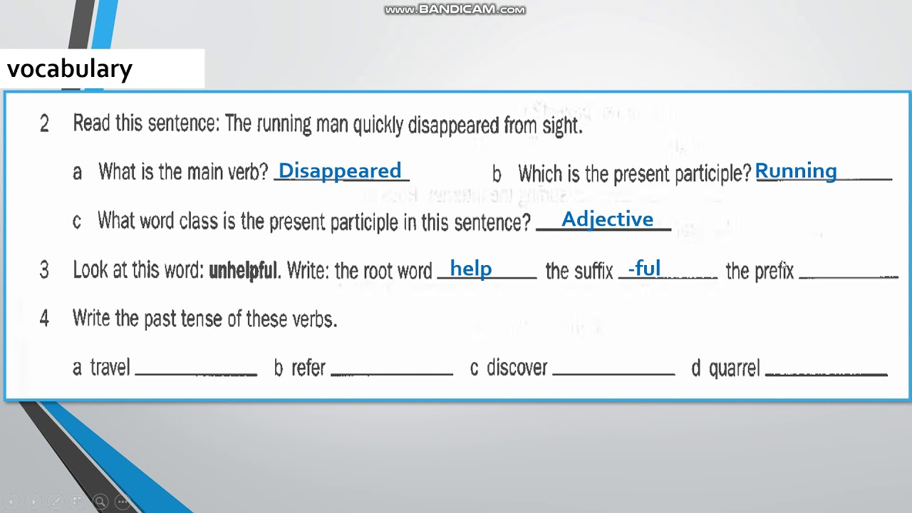 English world 7 / Unit 2 / Check out 2 ( WB )
