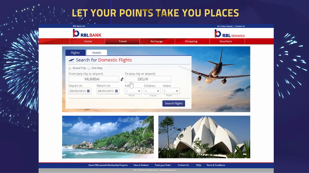 RBL Bank Reward portal