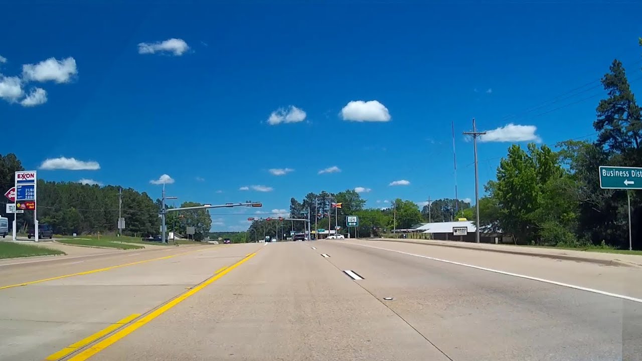 Road Trip #174 - US-59 North - Jefferson through Linden, Texas