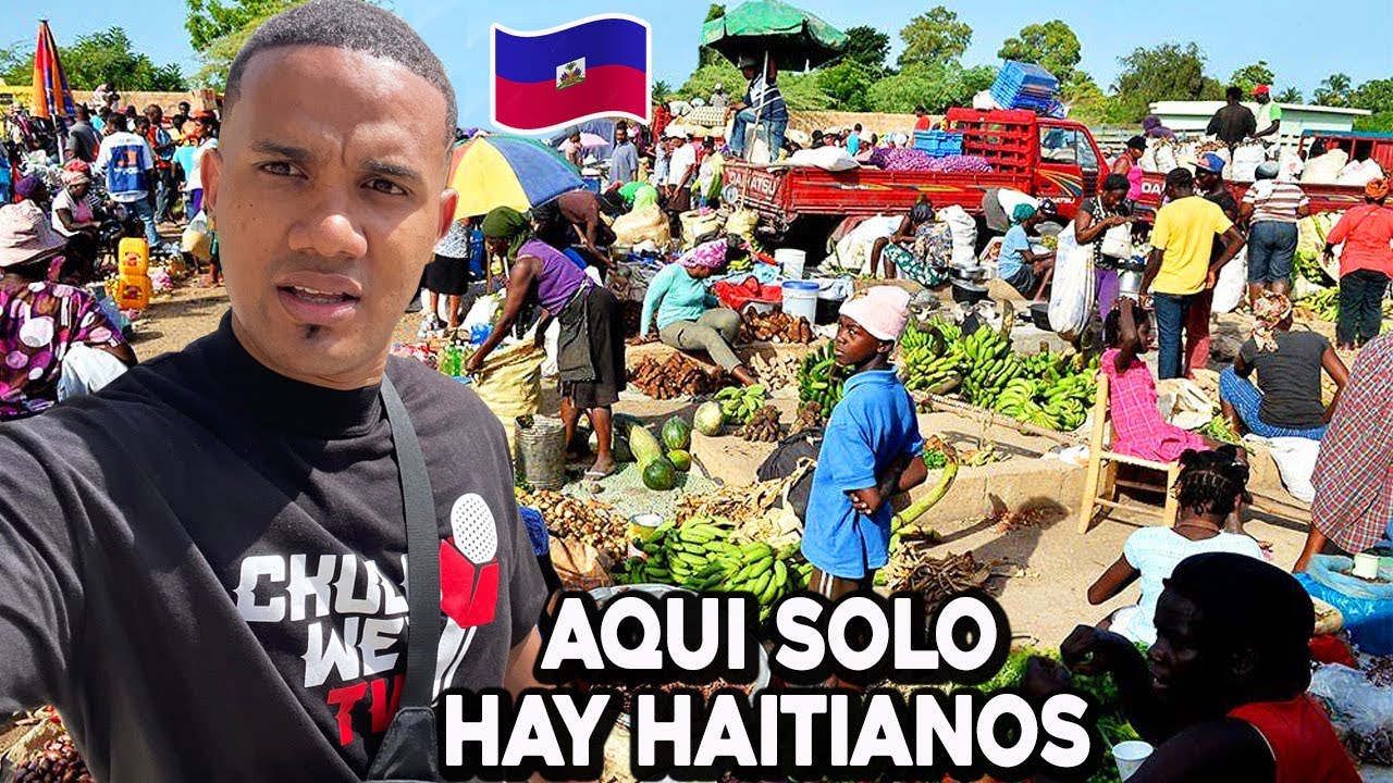 Entramos a un mercado Lleno de HAITIANOS en República Dominicana: Dajabon
