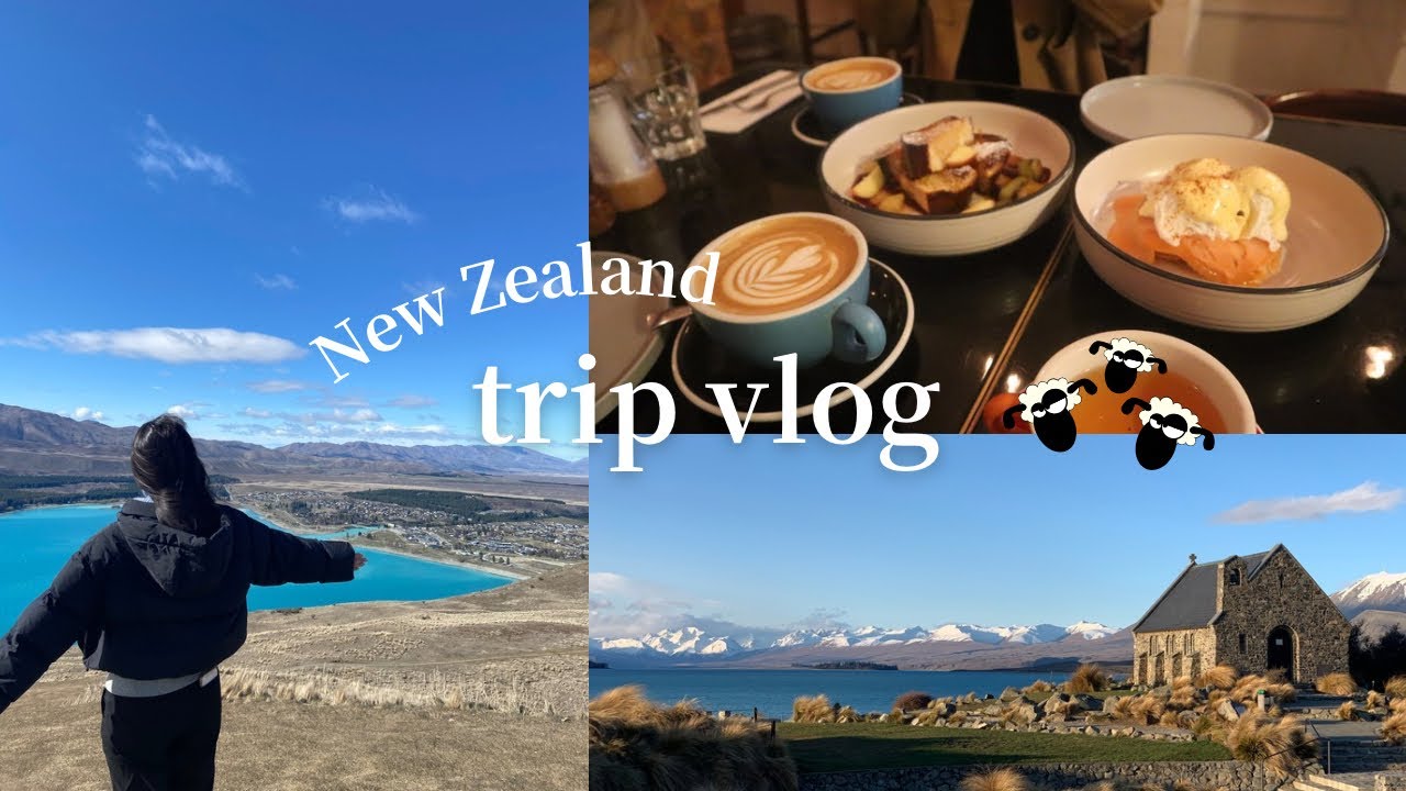 [trip vlog] 4泊5日のニュージーランド旅行｜友達と大自然を満喫した社会人の休日🌿