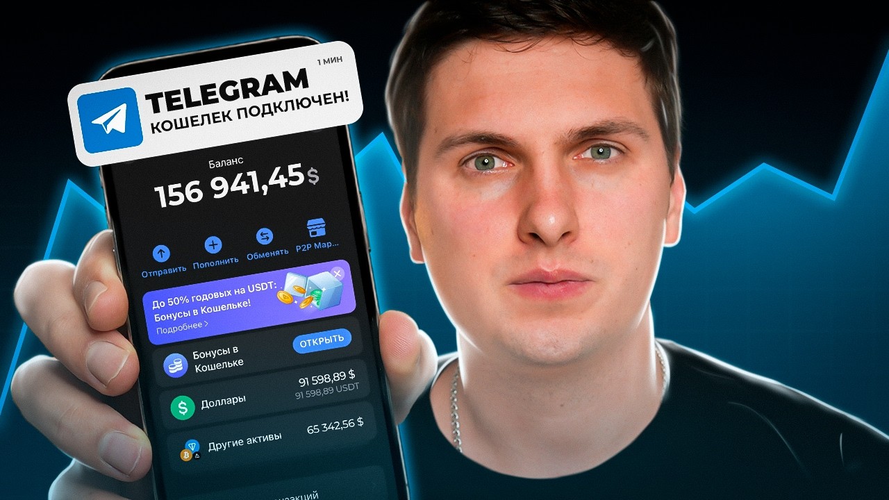 Telegram Wallet Обзор (2026) Полная Инструкция по Кошельку и TON Space Для Начинающих [по шагам]