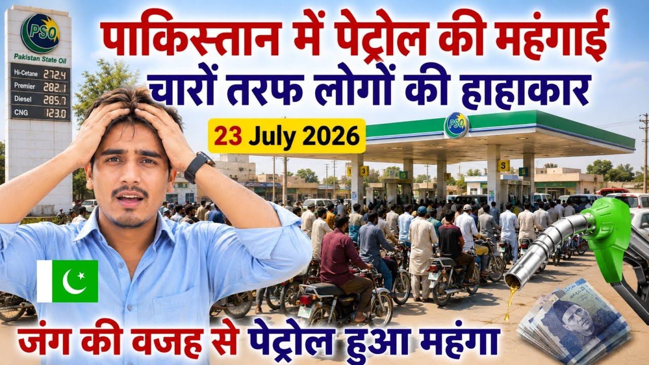 Pakistan Petrol⛽ Price Shocking News 23 July 2026 Latest Update  | Haresh Rathor vlogs 
