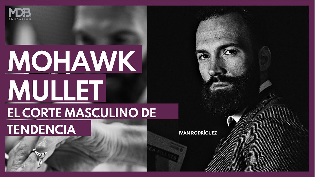 Aprende - Formación Mohawk Mullet. El corte Masculino de Tendencia a Tijera, Paso a Paso 🚀🚀