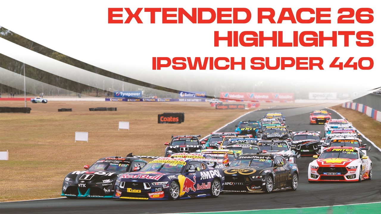 Extended Highlights: Race 26 - Ipswich Super 440 | 2026 Repco Supercars Championship