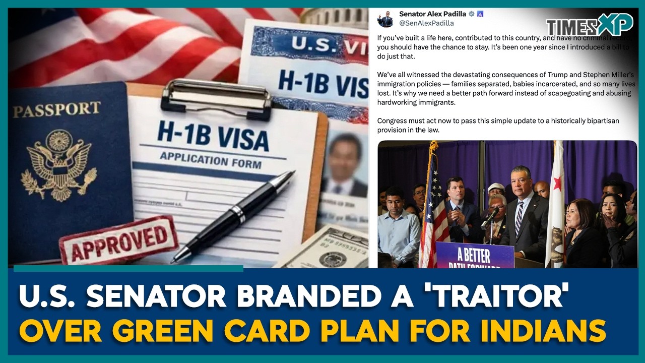 U.S. Senator Attacked Over Green Card Plan for Indians | U.S Immigration | Indians In U.S