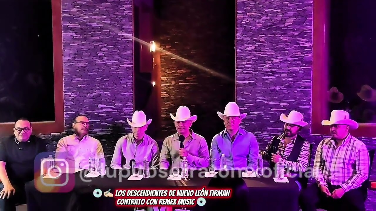 🎶✨ ¡Los Descendientes De Nuevo León firman con Remex Music! ✍🏻🔥@LosDescendientesDeNuevoLeon 