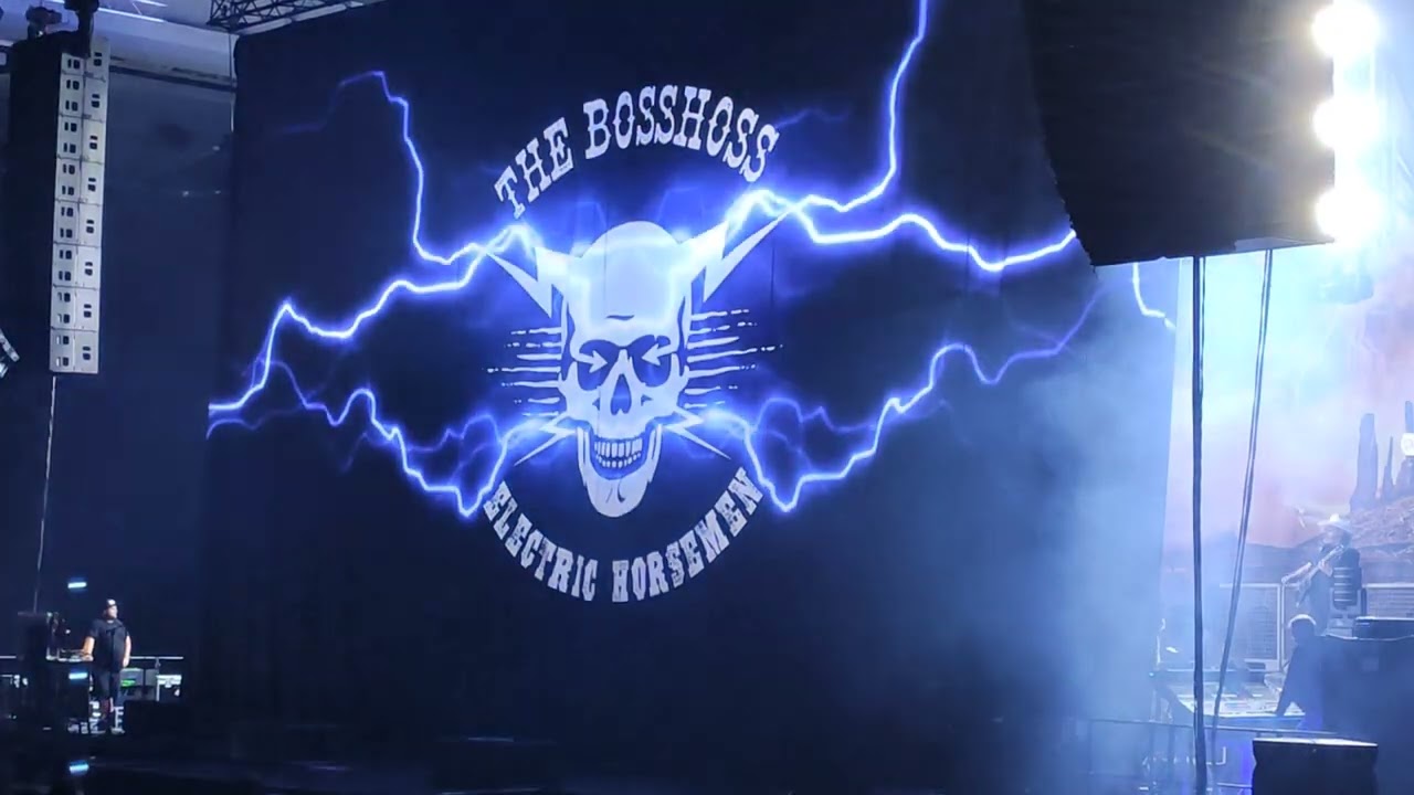 The BossHoss - Intro + Electric Horsemen - Hamburg 15.10.2023