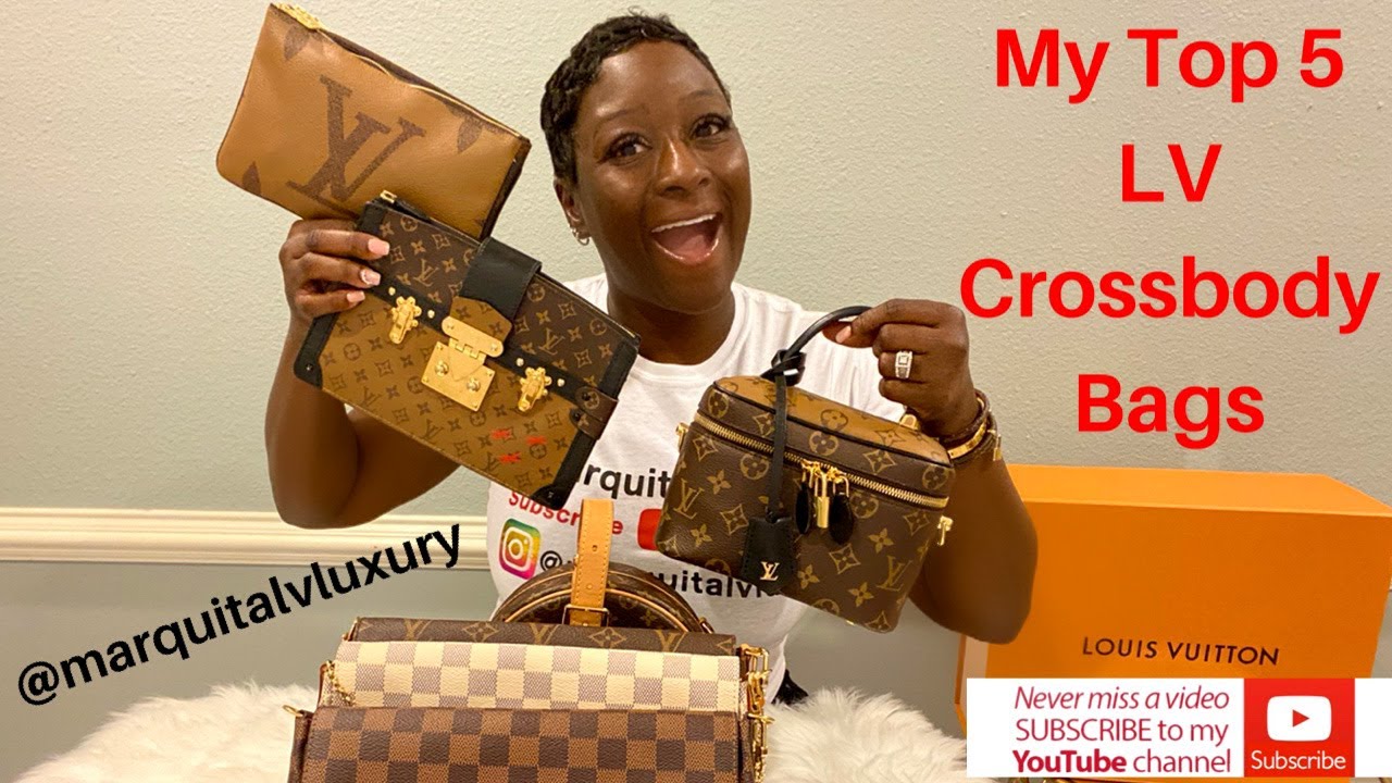 LOUIS VUITTON TOP 5 CROSSBODY BAGS | LOUIS VUITTON WHATS IN MY BAG