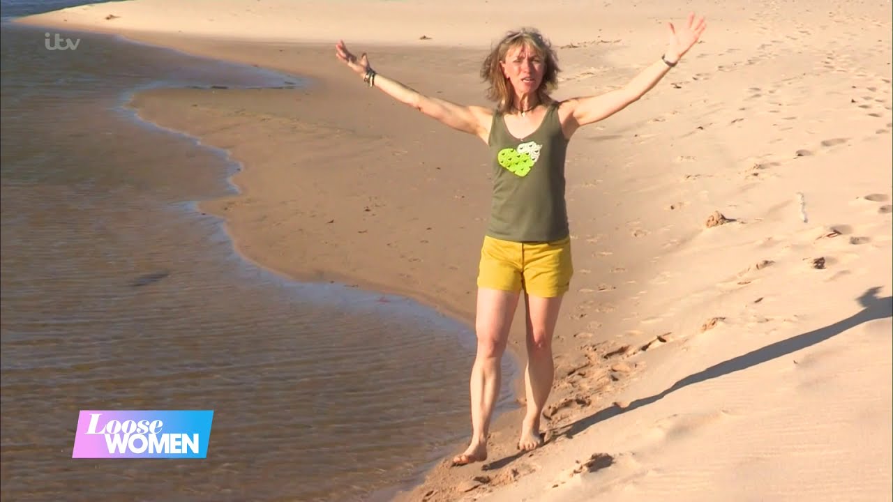 Michaela Strachan @shorts on, shorts off