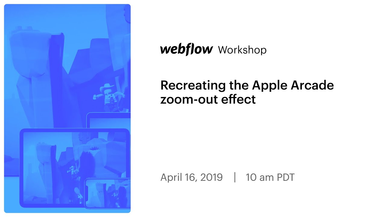 Recreating the Apple Arcade zoom-out effect