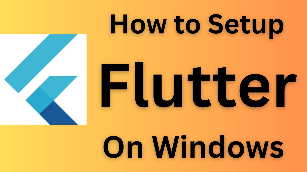 How to setup Flutter on Windows | how to download and Install Flutter