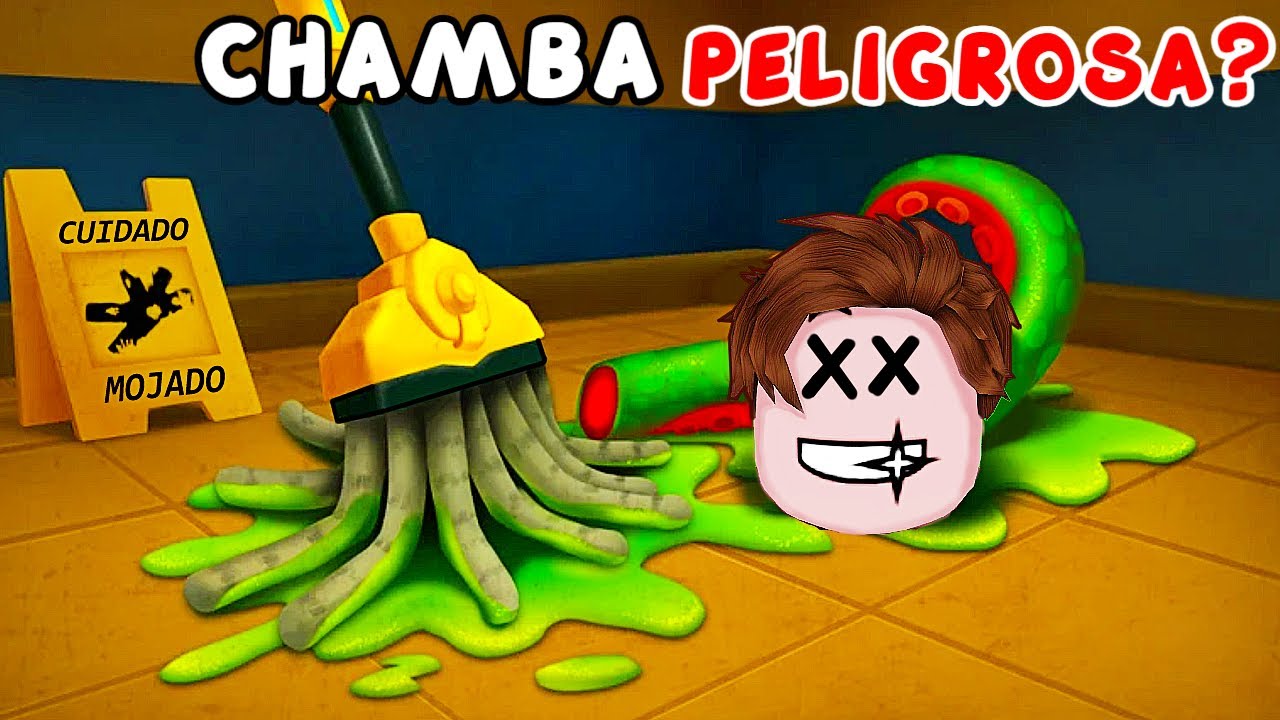 LIMPIAR NO Debería ser TAN PELIGROSO🙏😭ROBLOX Limpiador de Desastres 🧽