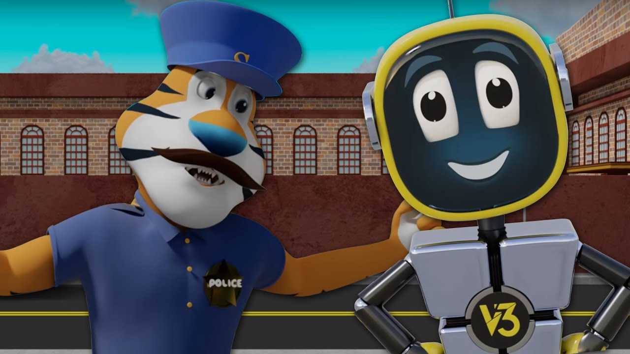 Road Safety Song for Kids | Traffic Rules for children + Many More Nursery Rhymes By Robogenie