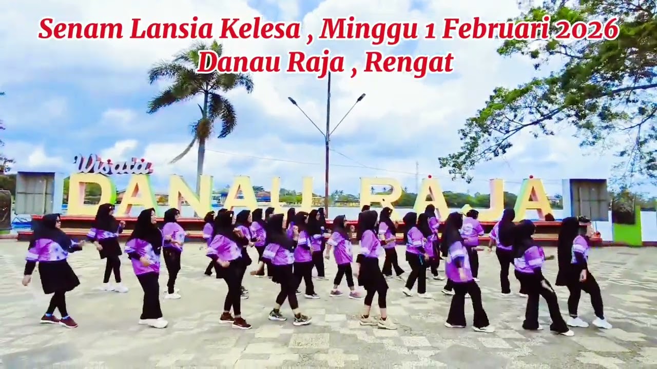 Senam Lansia Kelesa// Lansia Kelesa// Danau Raja // Inhu