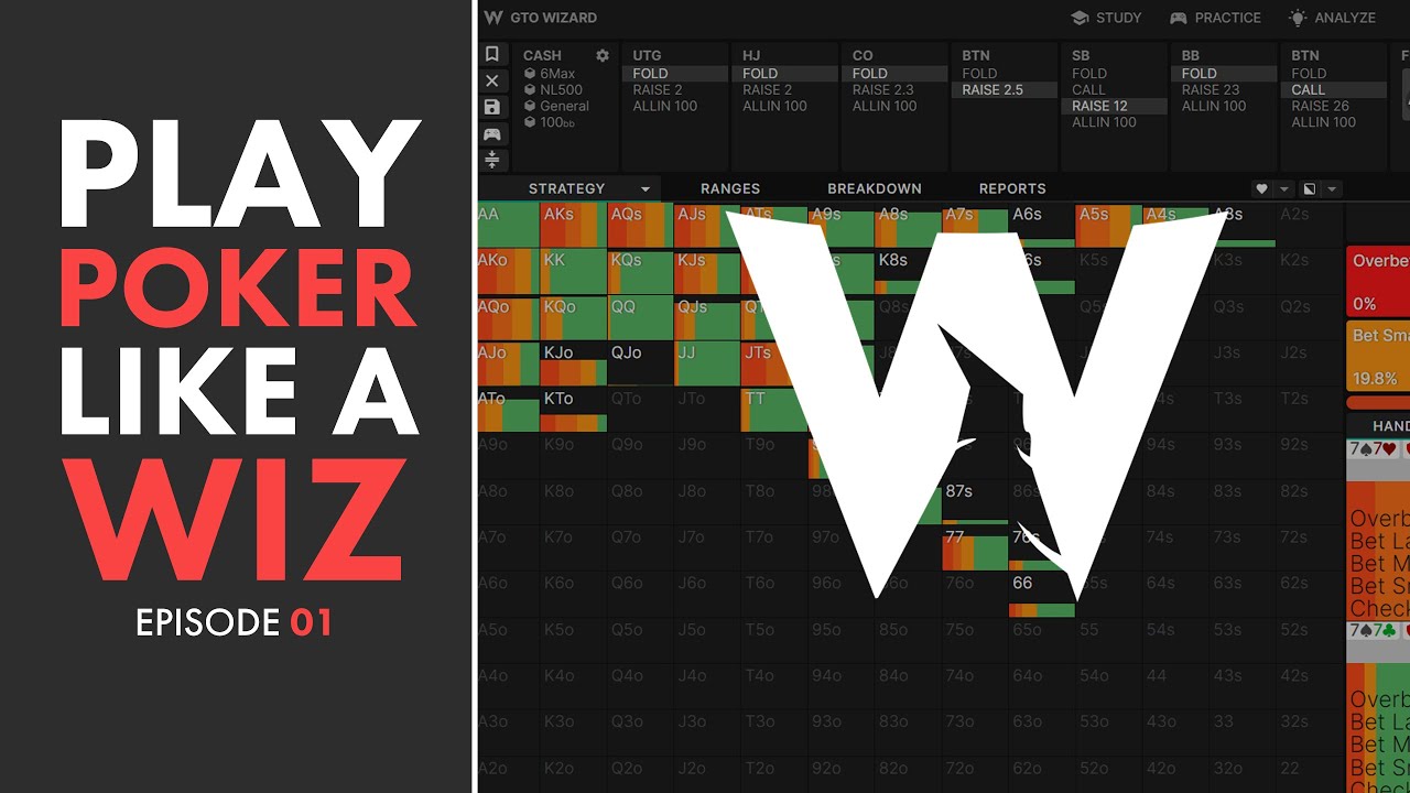 Let's TRAIN with GTO Wizard - BBvsBTN | Play Poker like a Wizard